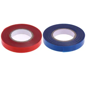 Garten Bindeband Rollen für Pflanzenbinder, Rot und Blau PVC Klebeband für Tomaten Pflanzen.