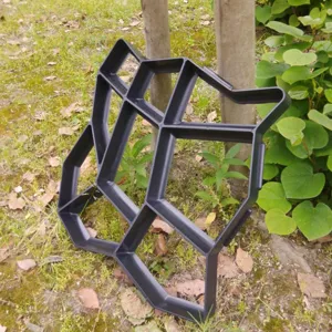 DIY Betonnen Bestratingsmal Plastic Tuin Loopbrug Pad Maker Herbruikbare Handmatige Embossing Tool Voor Tuin Patio Landschapsarchitectuur