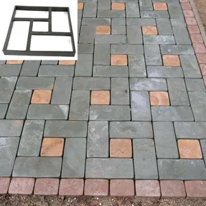 DIY betonbestratingsvorm tuinpad maker plastic mal voor achtertuin landschapsarchitectuur