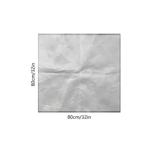 Πυράντοχο χαλάκι ψησταριάς 80x80cm, κουβέρτα θερμομόνωσης για κάμπινγκ και υπαίθριο πικνίκ.