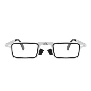 Faltbare tragbare Blaulichtfilter Lesebrille fur Herren und Damen ultraleichte Retro Brille