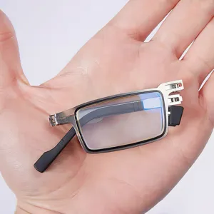 Faltbare tragbare Blaulichtfilter Lesebrille für Damen und Herren ultraleichtes design.