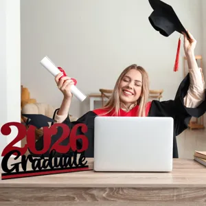 2026 diploma in legno insegna da tavolo festa di laurea foto prop decorazione ornamento