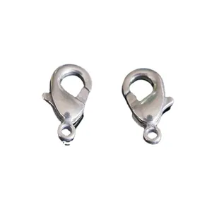 Zinc Alloy Lobster Claw Clasps DIY Necklace Bracelet Connectors Jewelry Making Findings Metal Clasps