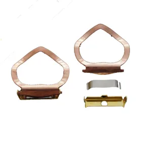 Multifunctional Copper Scarf Buckle Base Spring Piece Brooch Accessories DIY Jewelry Findings Metal Craft
