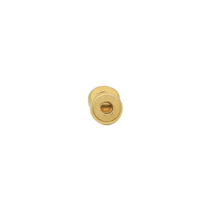Perles d'espacement en metal dore accessoires de bijoux DIY rondelles pour bracelet