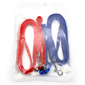 Hunde Leine und Halsband Set mit Pfotenabdruck, strapazierfähiges Nylon, kleine Hunde.