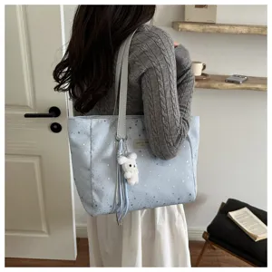 Koreaanse stijl ster print shopper grote capaciteit schoudertas casual dames tas