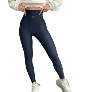Leggings de requin taille haute pour femmes, pantalon de fitness elastique pour le sport.