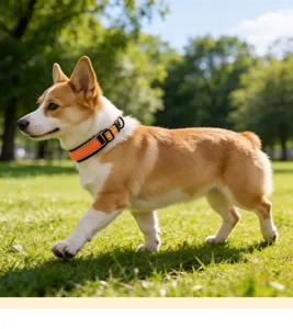 Collare per cani riflettente per animali domestici, collare traspirante con anello a D.