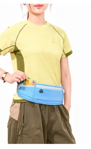 Riñonera de running versátil para mujer, elegante bolsa de cintura para deportes y uso diario.