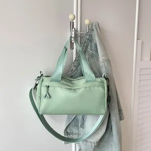 Bolso Bandolera Multiusos de Poliéster Casual para Mujer Bolso de Hombro de Gran Capacidad para Viajes Diarios Minimalista