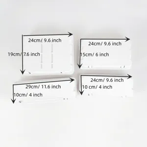 Eco-friendly biodegradable molded pulp egg cartons in multiple sizes for safe and clean storage.