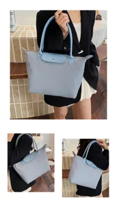 Casual soft large capacity shoulder tote bag women fashion commuting handbag durable daily