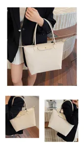 Casual soft large capacity tote bag women new versatile shoulder handbag commuter bag