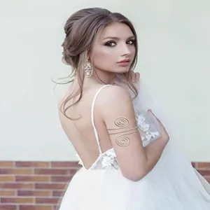 Europese mode overdreven meervoudige spiraal armmanchet armband voor dames dans sieraden