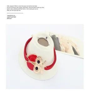 Korean vintage owl bracelet with red elastic band and cute animal design for women fashion.