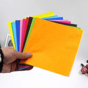 Colorful paper napkins for birthday party disposable table napkins multi-color 2ply pack