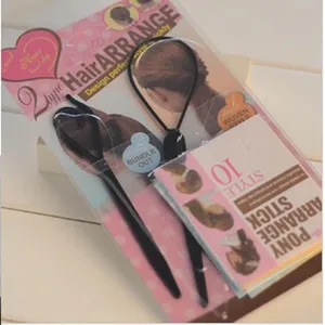 Haarstyling Werkzeug Set Pferdeschwanzmacher für schnelles und einfaches Haarstyling.