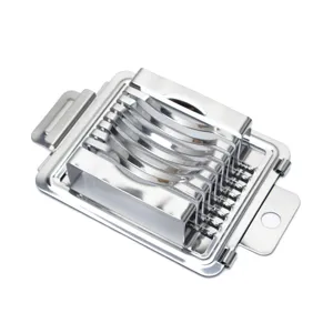 Stainless steel egg slicer kitchen tool metal food cutter slicer for home cooking use