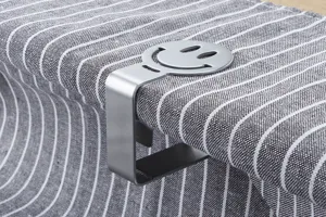 Clip per tovaglia in acciaio inossidabile morsetto antiscivolo per tavolo da pranzo