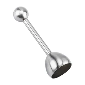 RVS eiersnijder eieropener keukenhulpje voor gekookte of rauwe eieren handig tool
