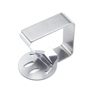Morsetti per tovaglie in acciaio inossidabile clip per copritavola resistenti