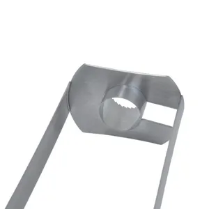 Stainless steel pineapple corer slicer tool blade part for kitchen fruit cutting gadget.