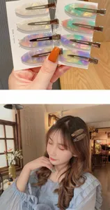 Acetat Haarklammer süßer koreanischer Stil Entenschnabelklammer für Frauen tägliches Make-up styling