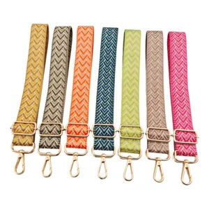 Ampia Tracolla di Ricambio per Borse Regolabile Cinturino per Borsa a Tracolla Tessuto Colorato Accessori