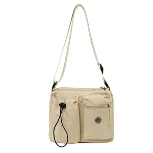 Multi-functional outdoor hiking portable water bottle casual cross-body shoulder bag