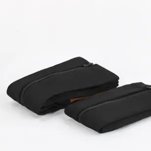 Winter thickened zipper compression sports socks, high elastic long leg support socks for gym.