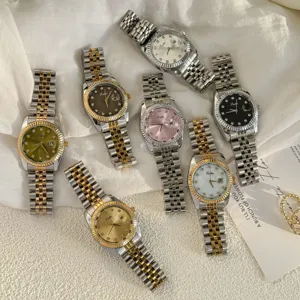 Elegant Scottie 9570 women's quartz watches in multiple colors with luxury stainless metal straps