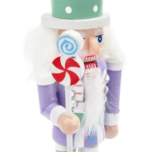 13cm snoep thema houten notenkraker kerstboomversiering voor party decor