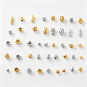 Onregelmatige roestvrijstalen kralen afstandhouders DIY sieraden accessoires groothandel.