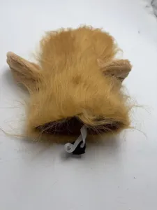 Lustige Haustier Löwenmähne Perücke für Hunde und Katzen, weiches Kostüm mit Ohren.