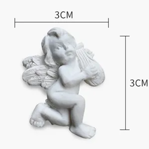 Componente de Pendiente Angel Cupido Barroco Retro Chic Joya Llamativa Bonita 3cm