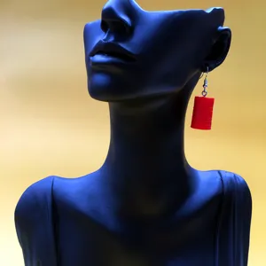 Kreative handgemachte Simulation Ölfass Ohrringe Nische Stil Mode Damen Schmuck Trend