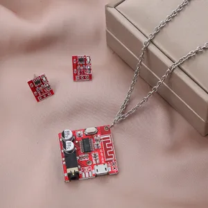 Collier carte mère cyberpunk Y2K pendentif électronique futuriste hip-hop ensemble de bijoux femme