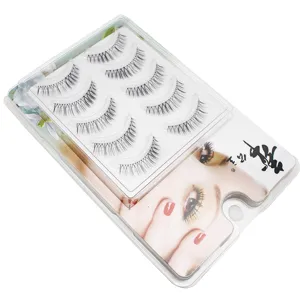 5 Paar Natürliche Künstliche Wimpern Weiche Leichte Fake Eyelashes Augen Make-up Tools