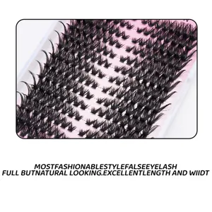 Segmentierte künstliche Wimpern natürliche Optik DIY Einzelwimpern Verlängerung für Make-up