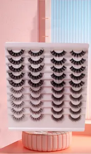 DD Schwung künstliche Wimpern dickes Volumen Make-up Verlängerungen Schönheit Werkzeug