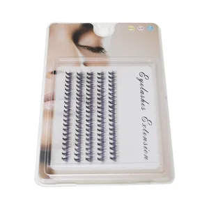 Natural cluster false eyelashes individual DIY eyelash extension soft makeup lightweight tools