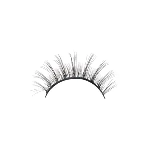 Faux cils wispy de qualité supérieure aspect naturel bande noire épaisse longue cils DIY
