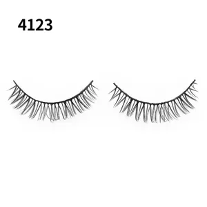Natürliche künstliche Wimpern Set Alltag Make-up wispy Fake Wimpern 3D Einzelwimpern Verlängerung