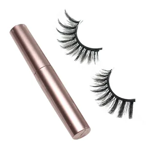 Magnetische Wimpern und Eyeliner Set Natürliche Lange Wiederverwendbare Falsche Wimpern