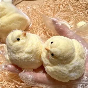 Cute simulation chick slow rebound squeeze toy fluffy decompression stress relief novelty gift item
