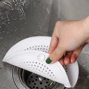 Filtro lavandino silicone scarico acchiappa capelli copertura per cucina bagno fogna rete.