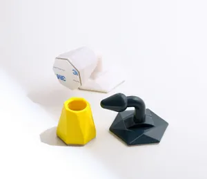 Punch-free door stopper silicone door holder silent floor-mounted bumper wall protector home