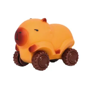 Lindo Capibara Coche Juguete Deslizante Animal Niños Dibujos Animados Alivio Del Estrés